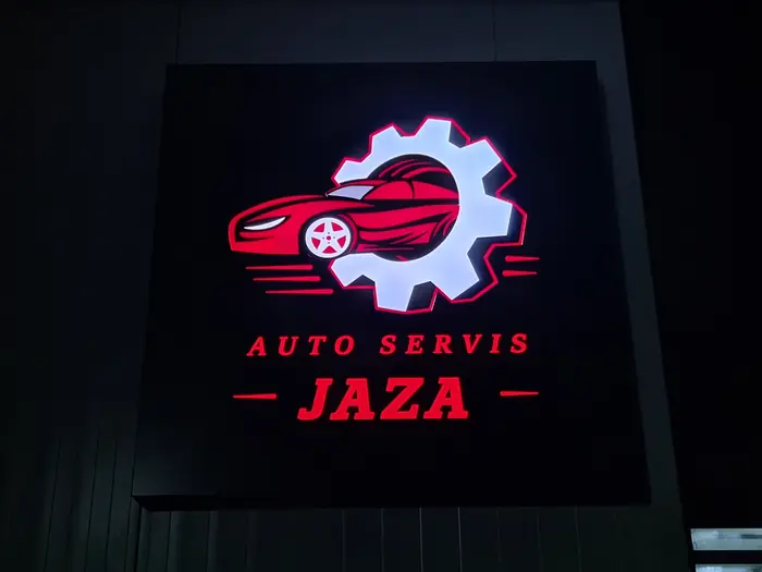 Svetleća reklama Auto servis JAZA
