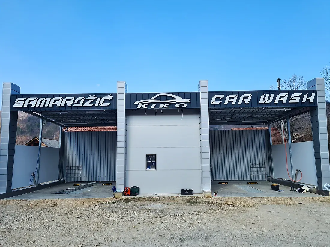 Svetleća 3D slova Garmagic Car Wash