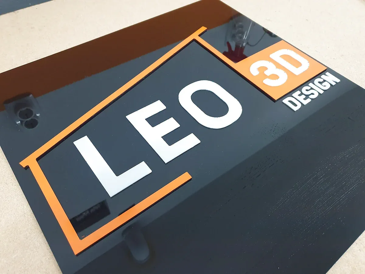 Reklamna tabla LEO 3D