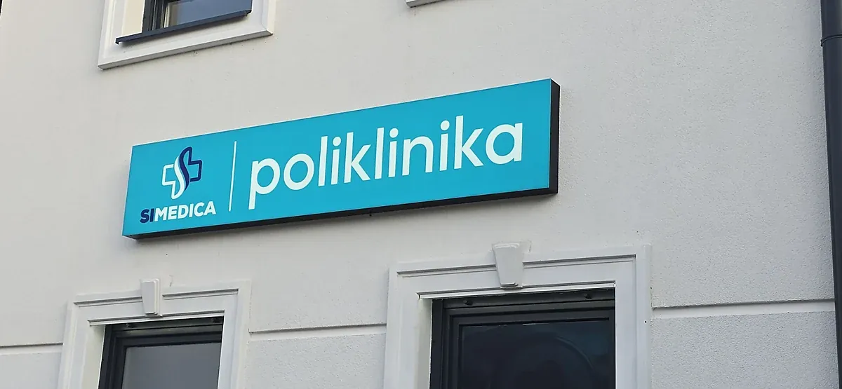 Light box reklama Poliklinika