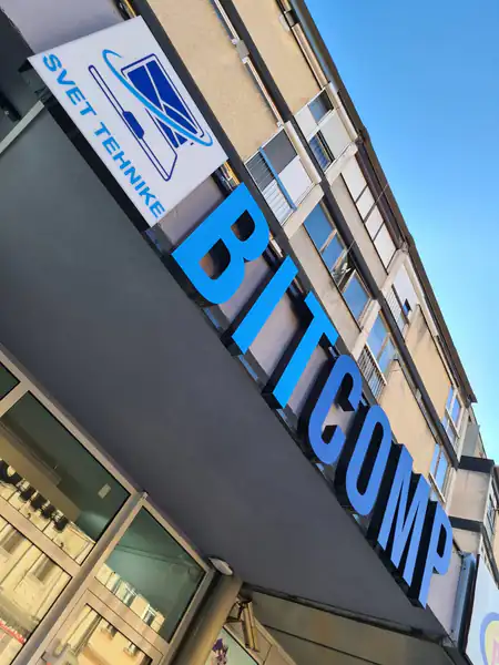 Svetleća 3D slova od klirita
